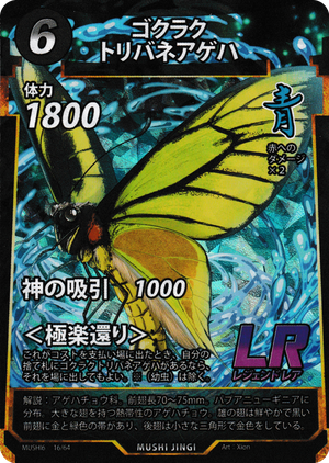 ＊＊☆＊＊パパ　　ドリパケ ゴクラクトリバネアゲハ（ゴクラクトリバネアゲハ） - 蟲神器ゲート